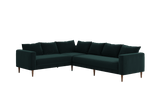 Sabai Design · The Essential Corner Sectional (6 Seat) in Recycled Velvet | socius design in Rochester, MN