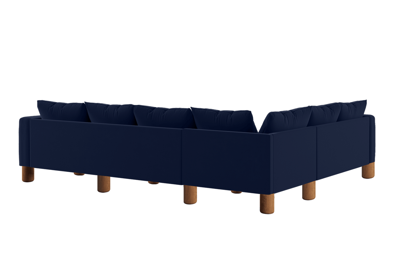 Sabai Design · The Essential Corner Sectional (6 Seat) in Recycled Velvet | socius design in Rochester, MN