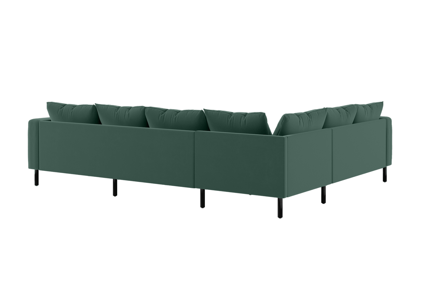 Sabai Design · The Essential Corner Sectional (6 Seat) in Recycled Velvet | socius design in Rochester, MN