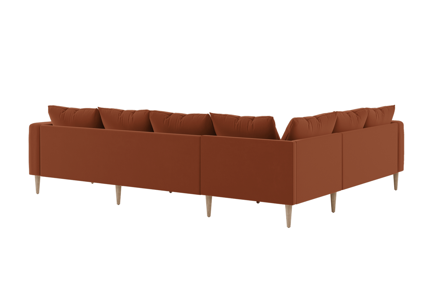 Sabai Design · The Essential Corner Sectional (6 Seat) in Recycled Velvet | socius design in Rochester, MN