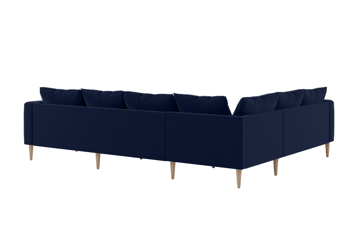 Sabai Design · The Essential Corner Sectional (6 Seat) in Recycled Velvet | socius design in Rochester, MN