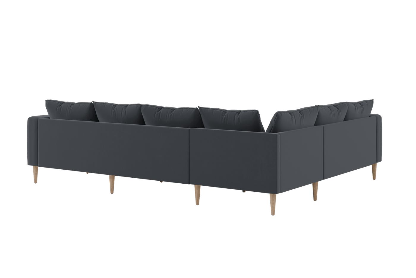 Sabai Design · The Essential Corner Sectional (6 Seat) in Recycled Velvet | socius design in Rochester, MN