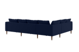 Sabai Design · The Essential Corner Sectional (6 Seat) in Recycled Velvet | socius design in Rochester, MN