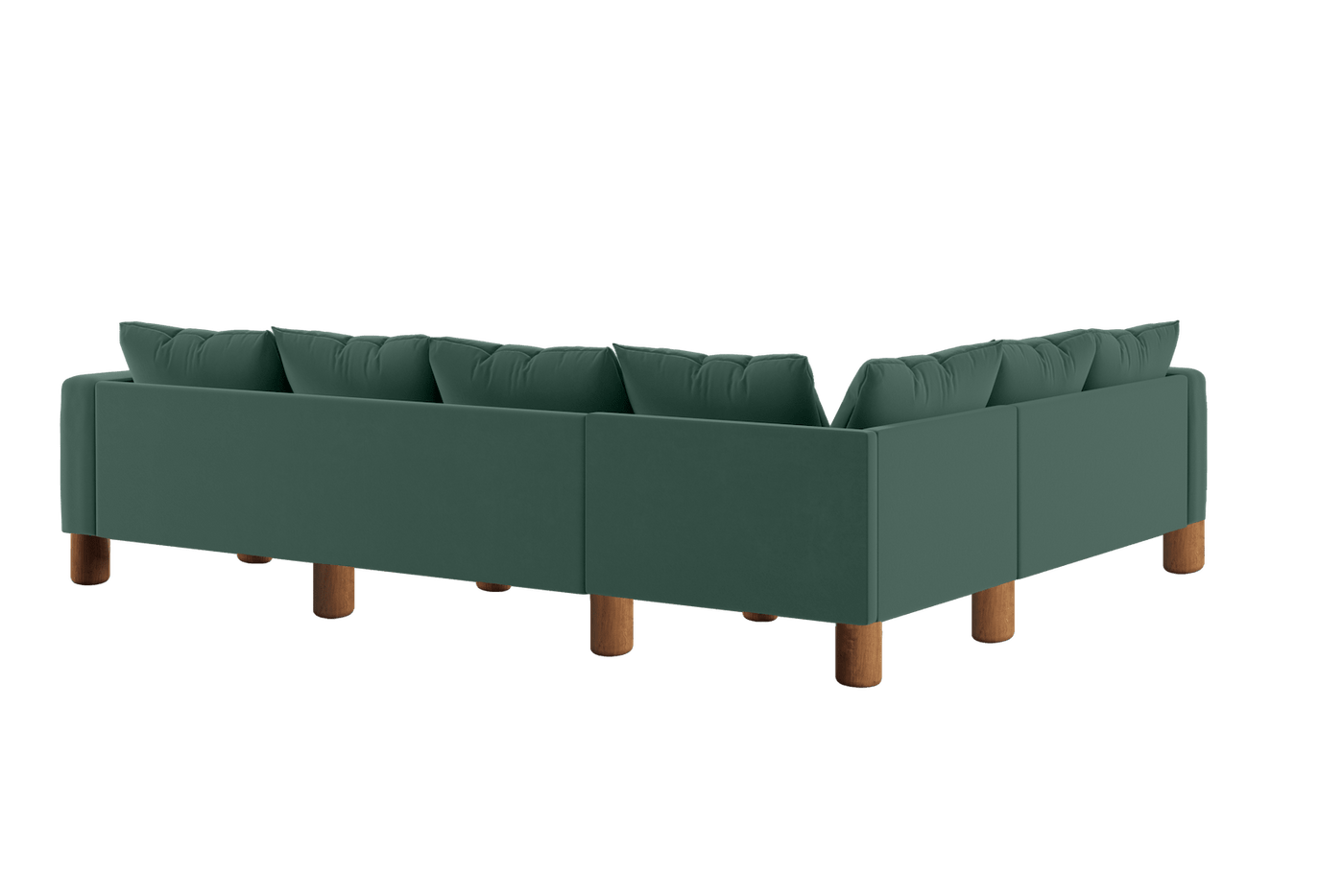 Sabai Design · The Essential Corner Sectional (6 Seat) in Recycled Velvet | socius design in Rochester, MN