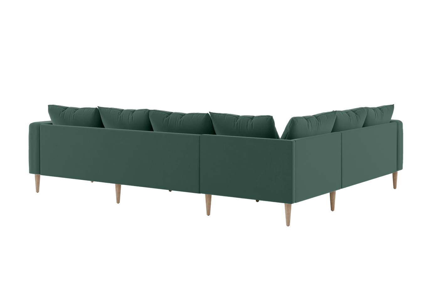 Sabai Design · The Essential Corner Sectional (6 Seat) in Recycled Velvet | socius design in Rochester, MN