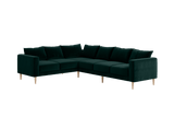 Sabai Design · The Essential Corner Sectional (6 Seat) in Recycled Velvet | socius design in Rochester, MN
