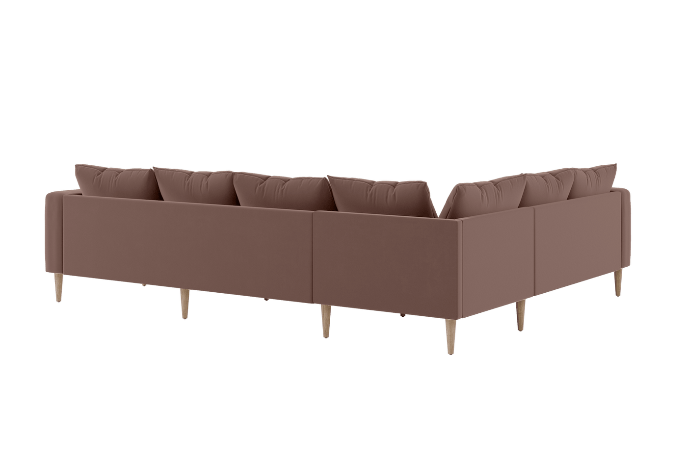 Sabai Design · The Essential Corner Sectional (6 Seat) in Recycled Velvet | socius design in Rochester, MN
