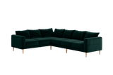 Sabai Design · The Essential Corner Sectional (6 Seat) in Recycled Velvet | socius design in Rochester, MN
