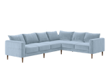 Sabai Design · The Essential Corner Sectional (6 Seat) in Recycled Velvet | socius design in Rochester, MN