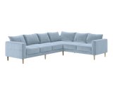 Sabai Design · The Essential Corner Sectional (6 Seat) in Recycled Velvet | socius design in Rochester, MN
