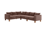 Sabai Design · The Essential Corner Sectional (6 Seat) in Recycled Velvet | socius design in Rochester, MN