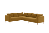 Sabai Design · The Essential Corner Sectional (6 Seat) in Recycled Velvet | socius design in Rochester, MN