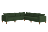 Sabai Design · The Essential Corner Sectional (7 Seat) in Hemp Blend | socius design in Rochester, MN