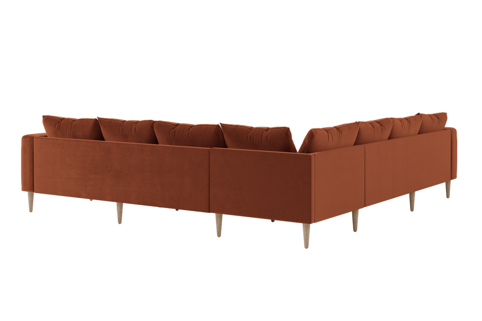Sabai Design · The Essential Corner Sectional (7 Seat) in Recycled Velvet | socius design in Rochester, MN