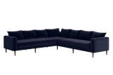 Sabai Design · The Essential Corner Sectional (7 Seat) in Recycled Velvet | socius design in Rochester, MN