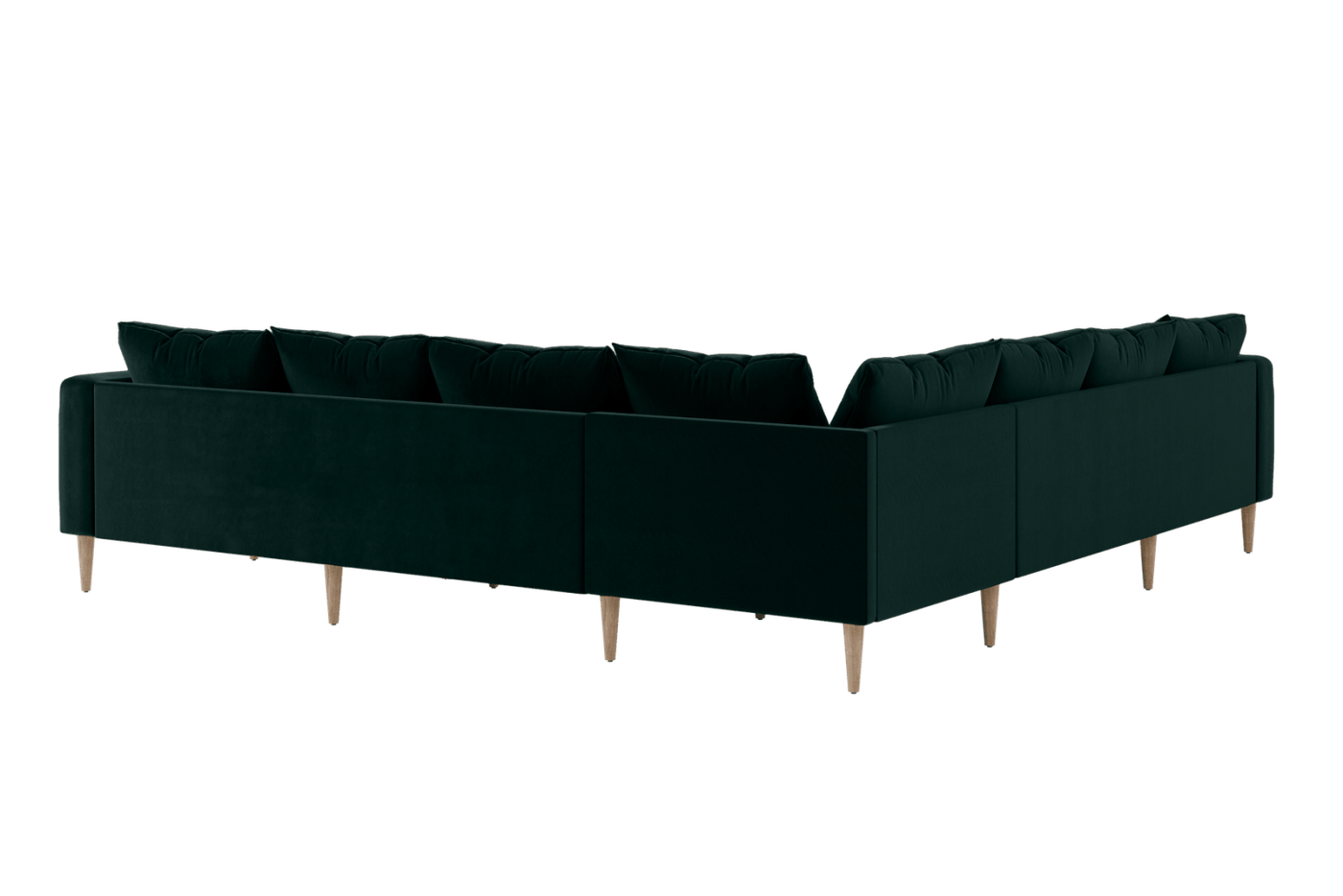 Sabai Design · The Essential Corner Sectional (7 Seat) in Recycled Velvet | socius design in Rochester, MN