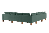 Sabai Design · The Essential Corner Sectional (7 Seat) in Recycled Velvet | socius design in Rochester, MN