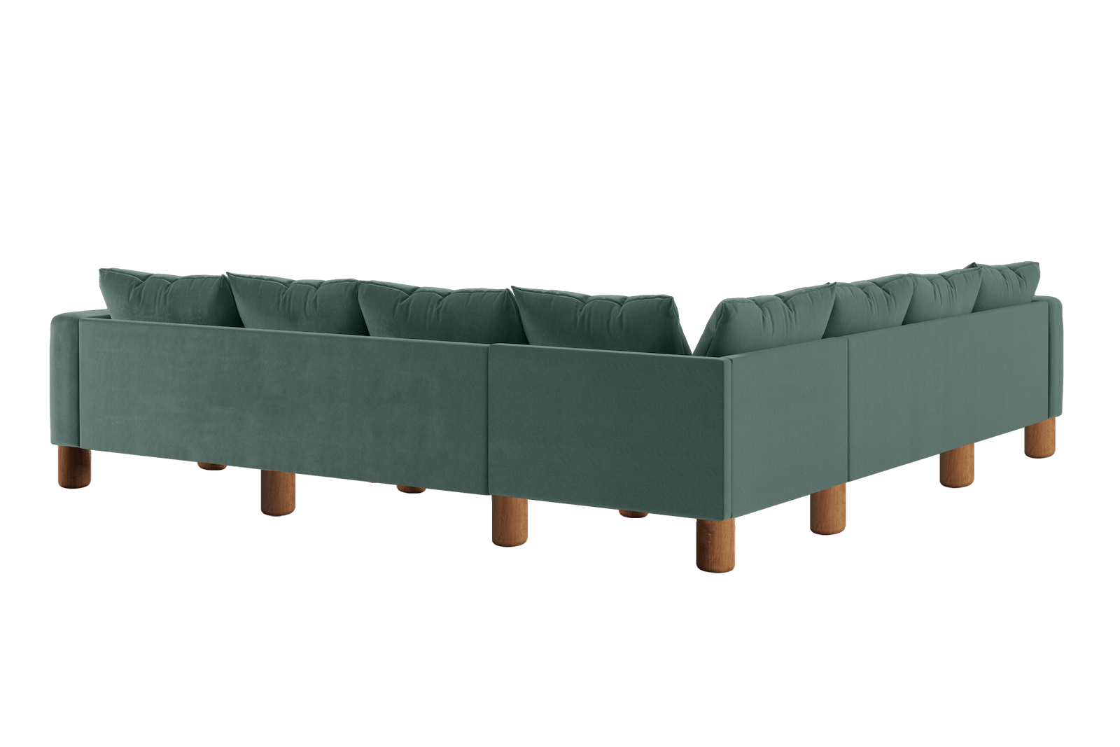 Sabai Design · The Essential Corner Sectional (7 Seat) in Recycled Velvet | socius design in Rochester, MN