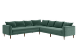 Sabai Design · The Essential Corner Sectional (7 Seat) in Recycled Velvet | socius design in Rochester, MN