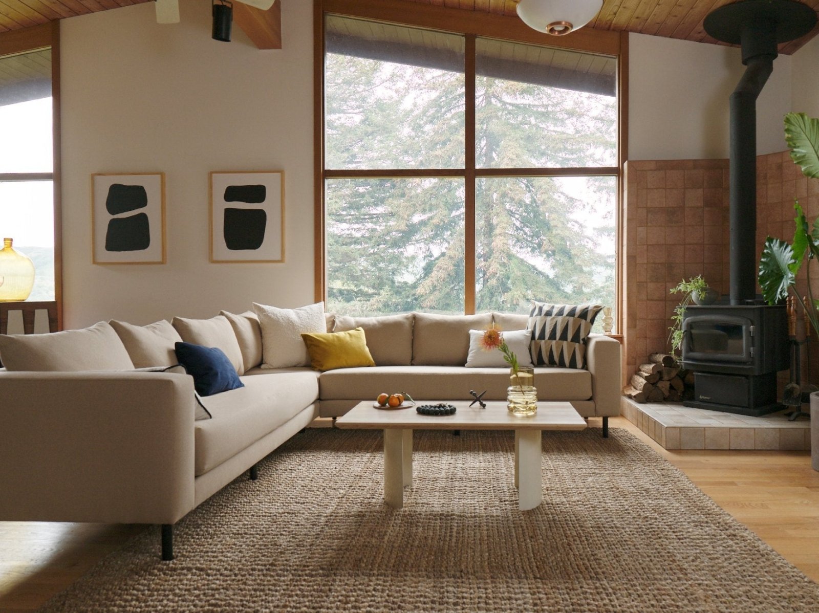 Sabai Design · The Essential Corner Sectional (7 Seat) in Recycled Velvet | socius design in Rochester, MN