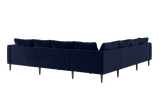 Sabai Design · The Essential Corner Sectional (7 Seat) in Recycled Velvet | socius design in Rochester, MN