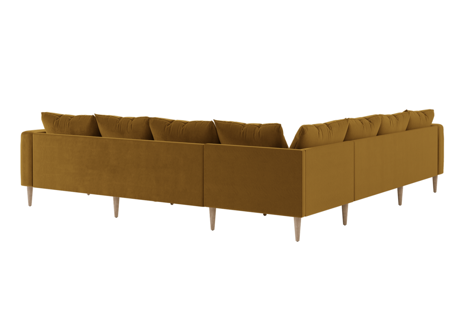 Sabai Design · The Essential Corner Sectional (7 Seat) in Recycled Velvet | socius design in Rochester, MN