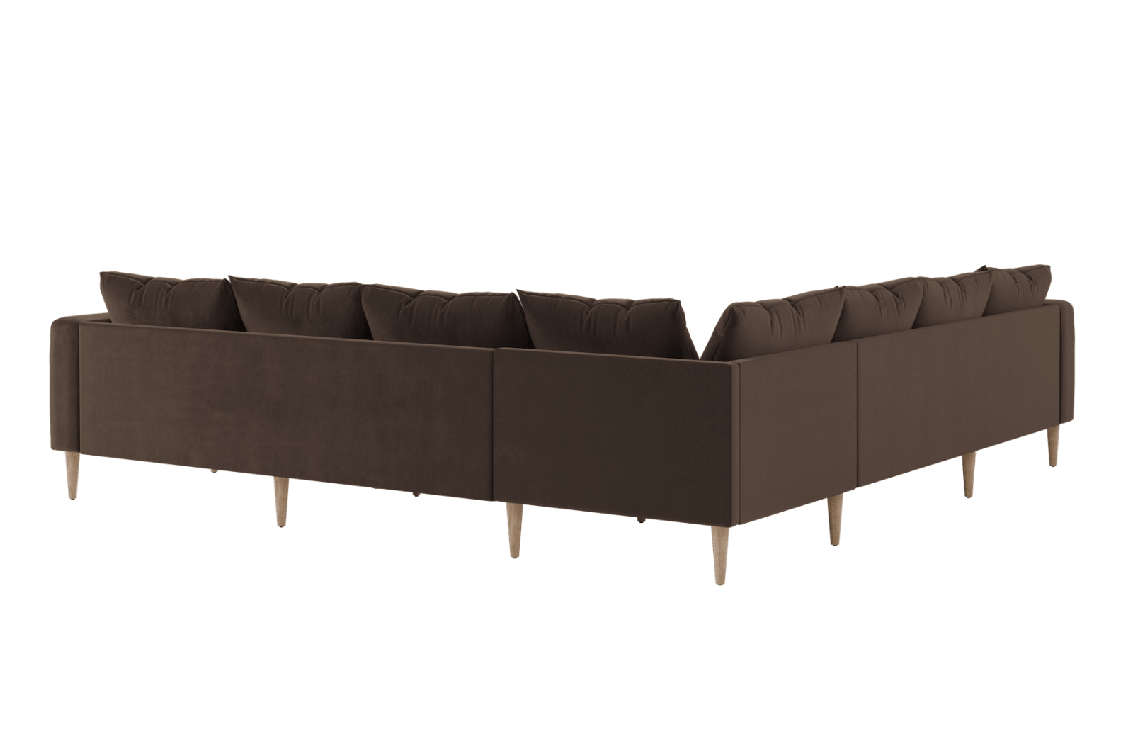Sabai Design · The Essential Corner Sectional (7 Seat) in Recycled Velvet | socius design in Rochester, MN
