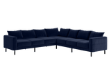 Sabai Design · The Essential Corner Sectional (7 Seat) in Recycled Velvet | socius design in Rochester, MN