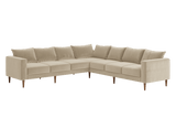 Sabai Design · The Essential Corner Sectional (7 Seat) in Recycled Velvet | socius design in Rochester, MN