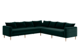 Sabai Design · The Essential Corner Sectional (7 Seat) in Recycled Velvet | socius design in Rochester, MN