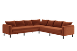 Sabai Design · The Essential Corner Sectional (7 Seat) in Recycled Velvet | socius design in Rochester, MN