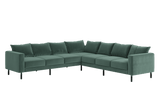 Sabai Design · The Essential Corner Sectional (7 Seat) in Recycled Velvet | socius design in Rochester, MN