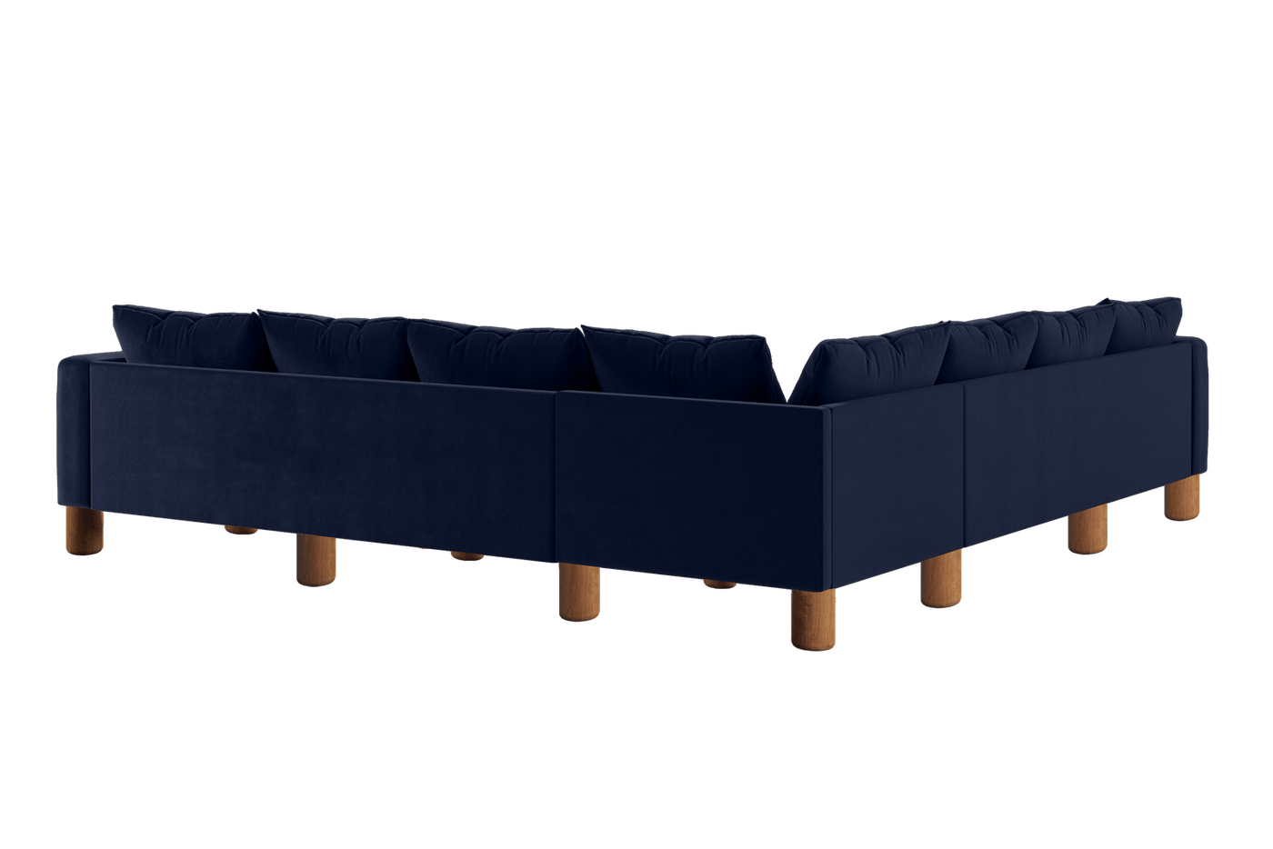 Sabai Design · The Essential Corner Sectional (7 Seat) in Recycled Velvet | socius design in Rochester, MN