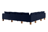 Sabai Design · The Essential Corner Sectional (7 Seat) in Recycled Velvet | socius design in Rochester, MN