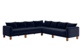 Sabai Design · The Essential Corner Sectional (7 Seat) in Recycled Velvet | socius design in Rochester, MN