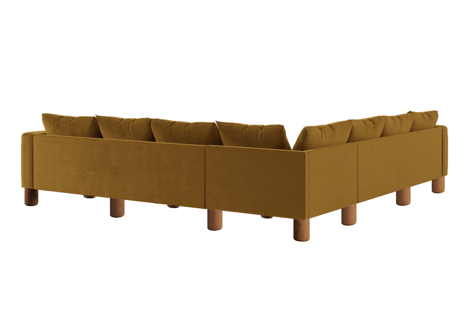 Sabai Design · The Essential Corner Sectional (7 Seat) in Recycled Velvet | socius design in Rochester, MN