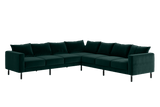 Sabai Design · The Essential Corner Sectional (7 Seat) in Recycled Velvet | socius design in Rochester, MN