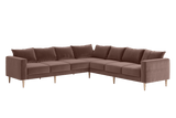 Sabai Design · The Essential Corner Sectional (7 Seat) in Recycled Velvet | socius design in Rochester, MN