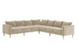 Sabai Design · The Essential Corner Sectional (7 Seat) in Recycled Velvet | socius design in Rochester, MN