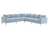 Sabai Design · The Essential Corner Sectional (7 Seat) in Recycled Velvet | socius design in Rochester, MN