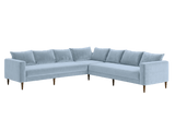 Sabai Design · The Essential Corner Sectional (7 Seat) in Recycled Velvet | socius design in Rochester, MN