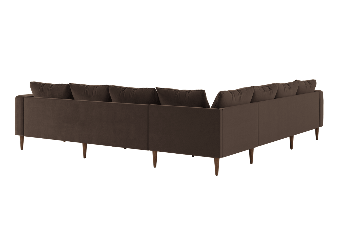 Sabai Design · The Essential Corner Sectional (7 Seat) in Recycled Velvet | socius design in Rochester, MN