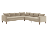 Sabai Design · The Essential Corner Sectional (7 Seat) in Recycled Velvet | socius design in Rochester, MN