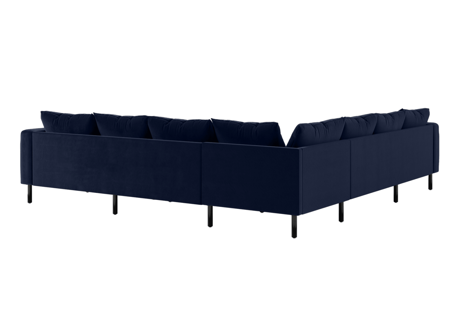 Sabai Design · The Essential Corner Sectional (7 Seat) in Recycled Velvet | socius design in Rochester, MN