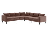 Sabai Design · The Essential Corner Sectional (7 Seat) in Recycled Velvet | socius design in Rochester, MN