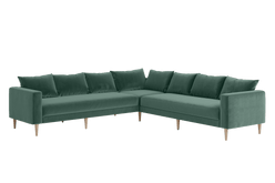 Sabai Design · The Essential Corner Sectional (7 Seat) in Recycled Velvet | socius design in Rochester, MN