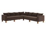 Sabai Design · The Essential Corner Sectional (7 Seat) in Recycled Velvet | socius design in Rochester, MN