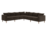Sabai Design · The Essential Corner Sectional (7 Seat) in Recycled Velvet | socius design in Rochester, MN