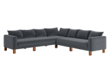 Sabai Design · The Essential Corner Sectional (7 Seat) in Recycled Velvet | socius design in Rochester, MN