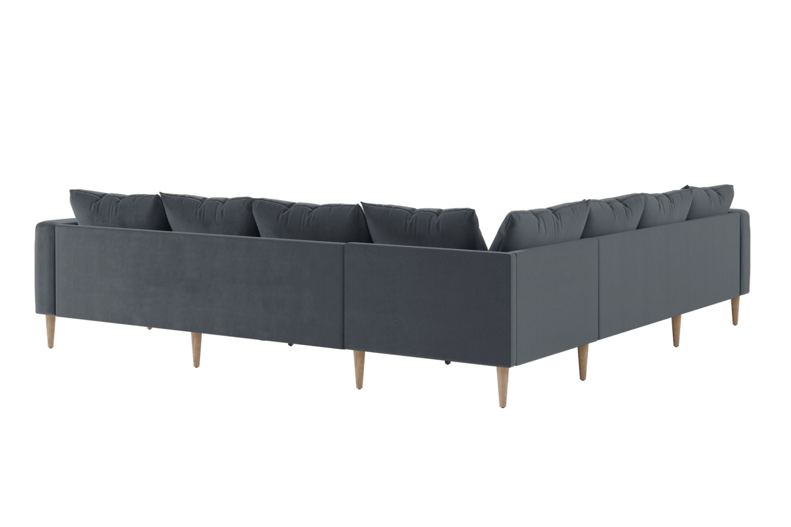 Sabai Design · The Essential Corner Sectional (7 Seat) in Recycled Velvet | socius design in Rochester, MN